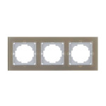 Рамка Nilson Alegra скло бронза 3-на ( 25BR0093 )