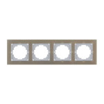 Рамка Nilson Alegra скло бронза 4-на ( 25BR0094 )