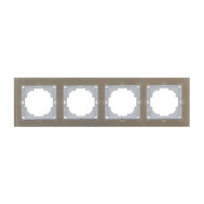Рамка Nilson Alegra стекло бронза 4-я ( 25BR0094 )