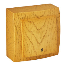 Выключатель Nilson Themis дуб 1кл проходной ( 26251007 )