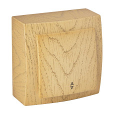 Выключатель Nilson Themis клен 1кл проходной ( 26281007 )