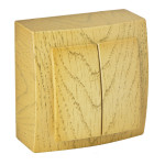 Выключатель Nilson Themis клен 2кл ( 26281003 )