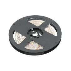 Светодиодная лента Flash 2835 600 LED холодный белый 60W IP65 10mm 5m 12V (2 кабеля) GTV LD-2835-600-65-ZB