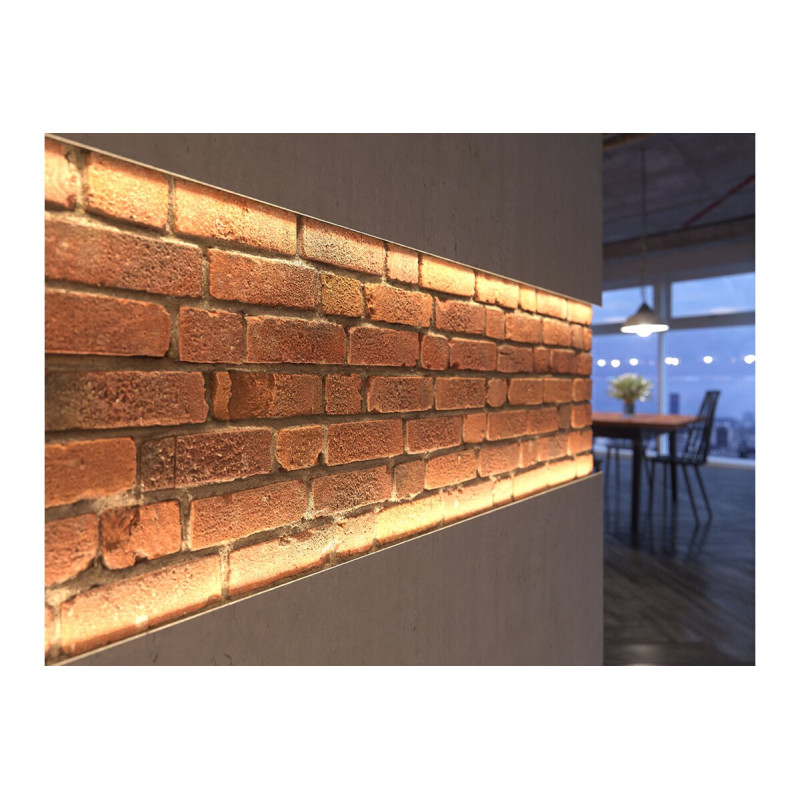 Профиль светодиодный GLAX для плит ГК, 3 м+техническая крышка, не анодированный GTV (без рассеивателя) PA-GLAXGKS3M-00C