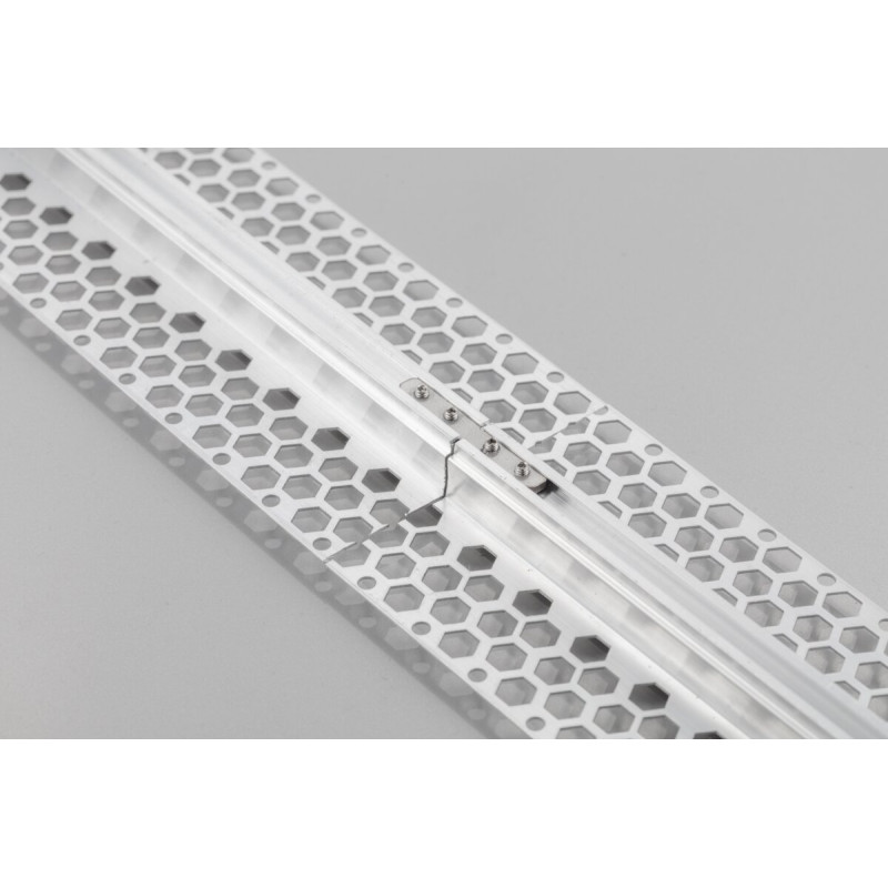 Профиль светодиодный GLAX линейный для плит ГК, 3 м+техническая крышка, не анодированный GTV (без рассеивателя) PA-GLAXGKL3M-00C