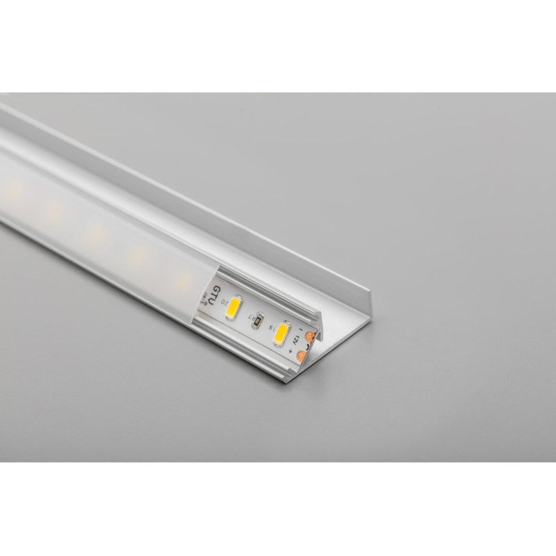 Рассеиватель для алиминиевого профиля GLAX, молочный 3m GTV (PA-OSMLGLAX3M-00)