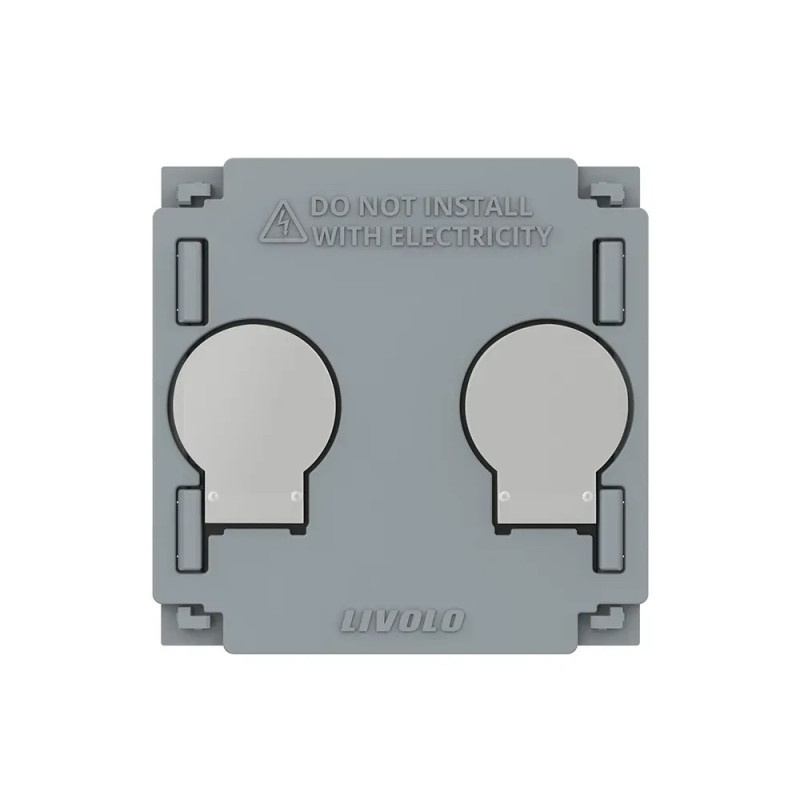 Радіокероване (дистанційне) реле з пультом LIVOLO, 2 канали, 5А 230В, без нейтралі, модуль (VL-FC2Z2