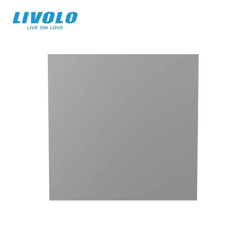 Проходной выключатель LIVOLO, серый, модуль без рамки (VL-FCMKS-2IP)