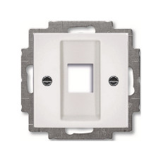 Центр. плата Basic55 белая 1-на ТФ/К с суппорт.(2561-94-507) 2CKA001753A0213