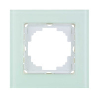 Рамка Nilson Alegra стекло белое 1-я ( 25WH0091 )