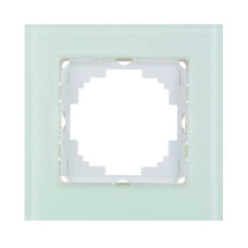 Рамка Nilson Alegra стекло белое 1-я ( 25WH0091 )