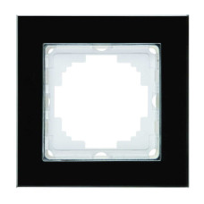 Рамка Nilson Alegra стекло черное 1-я ( 25BL0091 )