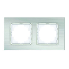 Рамка Nilson Alegra серебряный алюминий 2-я ( 25GS0092 )