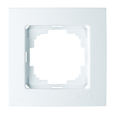 Рамка Nilson Touran белый 1на универсальная 24110091