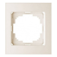 Рамка Nilson Touran крем 1на универсальная 24120091