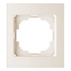 Рамка Nilson Touran крем 1на универсальная 24120091