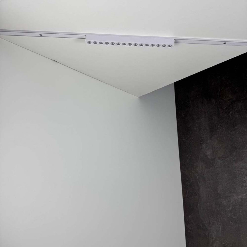 Магнітний трековий світильник UST-G 18W 4000K 48V IP20 білий Violux ( 320002 )