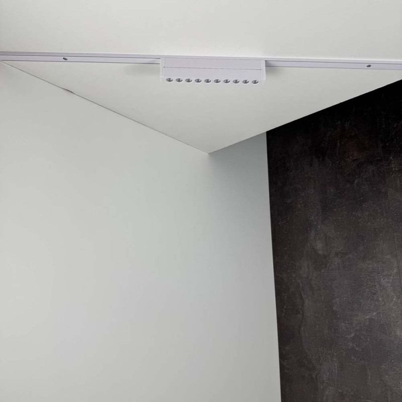 Магнитный трековый светильник UST-GR 12W 4000К 48V IP20 белый Violux ( 320055 )