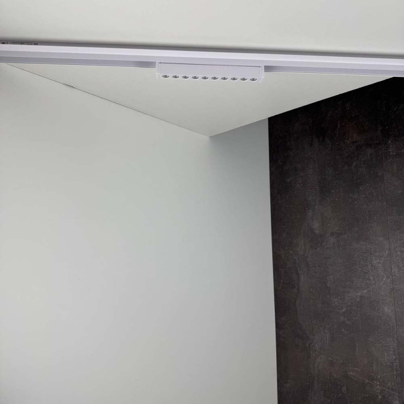 Магнитный трековый светильник UST-GR 12W 4000К 48V IP20 белый Violux ( 320055 )