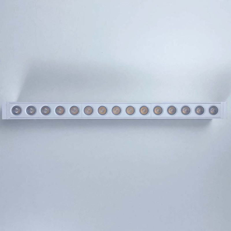 Магнітний трековий світильник UST-GR 18W 4000K 48V IP20 білий Violux ( 320013 )