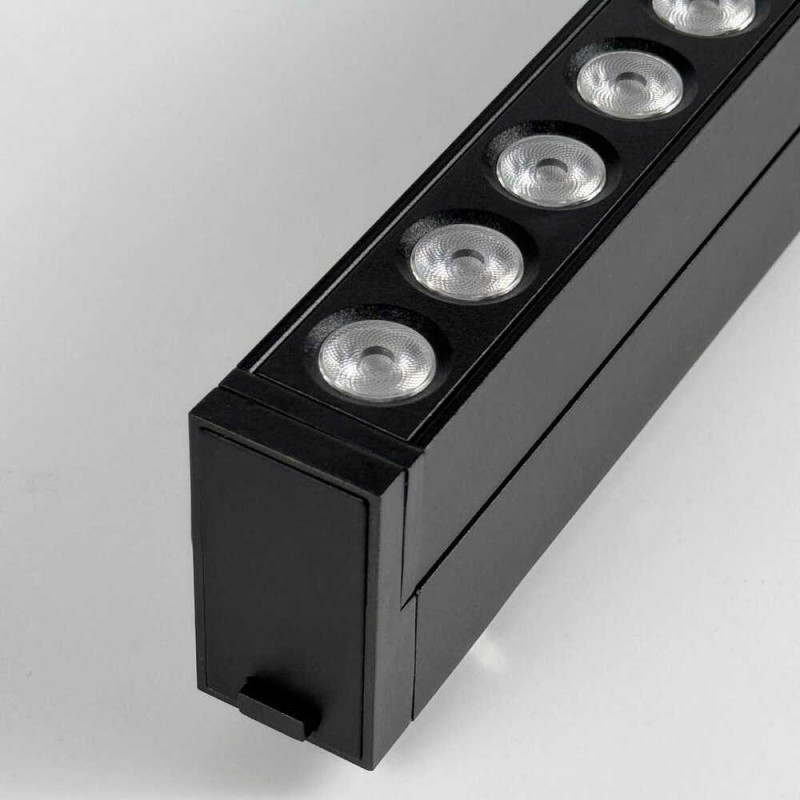 Магнитный трековый светильник UST-GR 18W 4000K 48V IP20 черный Violux ( 320113 )