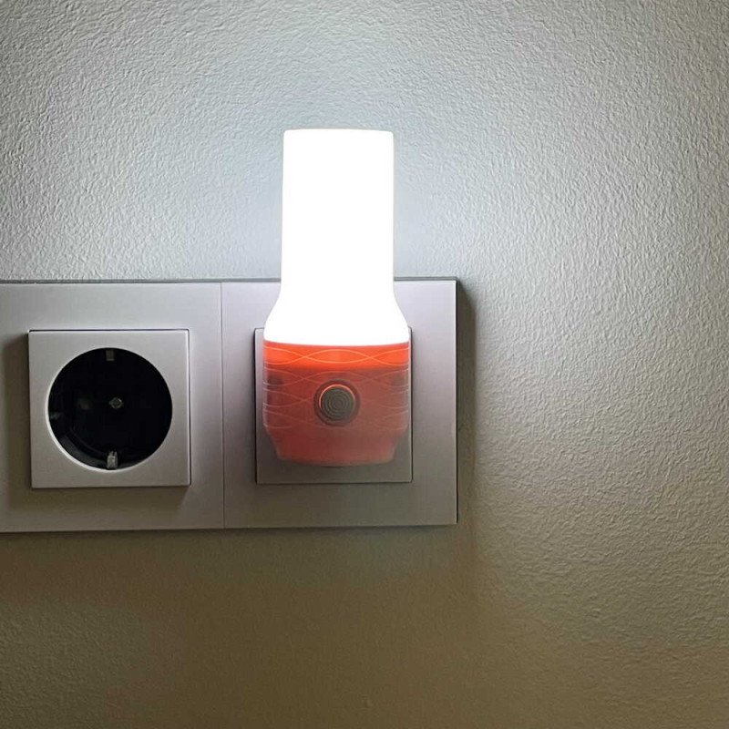 Ночник LED CANDLE 0,8W с розовой кнопкой VIOLUX 310102