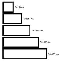 Декоративная накладка для выключателей и розеток LIVOLO белая (VL-ZCP-2W)