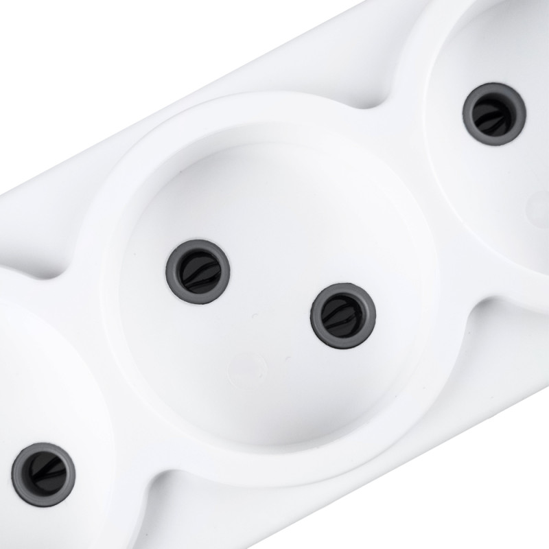 Колодка Violux 2-я без заземления с выключателем ( 910130 )