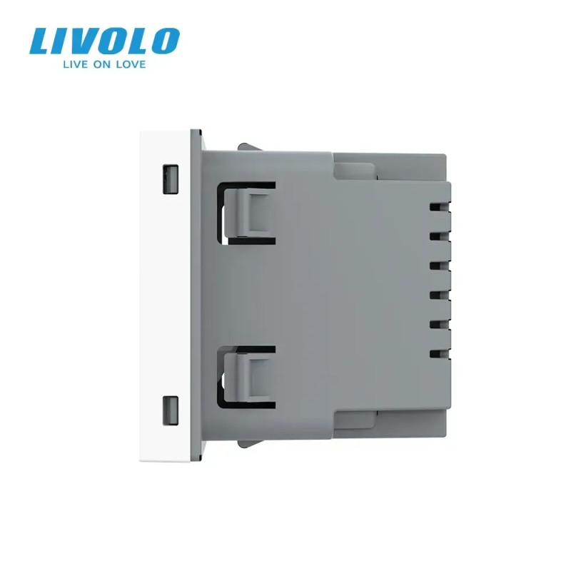 Механізм світильник для сходів підлоги, білий, 2700K, 220В, 0.35Вт Livolo (VL-FCL1-2WP)