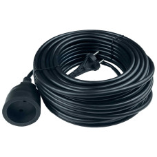 Удлинитель Violux 1р 20м 2х1,5 без заземления черный (931202)