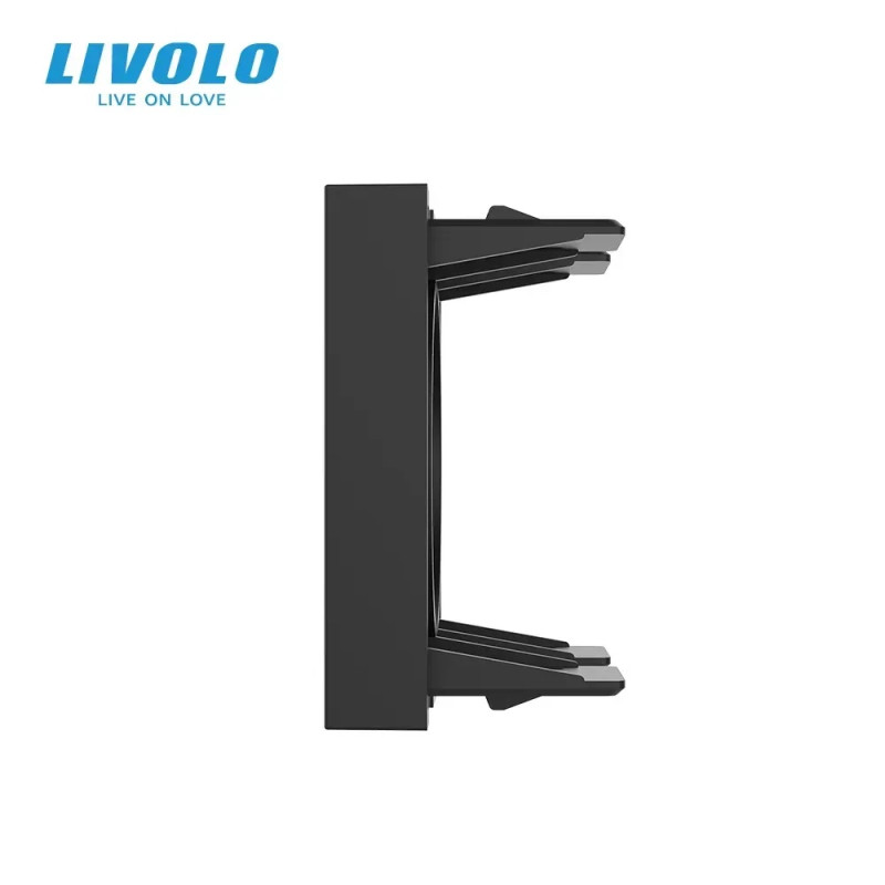 Механизм часы Livolo черные (VL-FCCL-2BP)