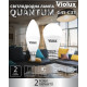 Лампа светодиодная QUANTUM G45 8W E27 4000K Violux ( 813270 )