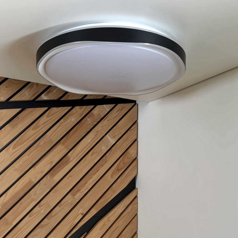 Светодиодный Smart светильник ARTEON VIOLUX 72W 3000-6000K IP20 круг черный ( 220755 )