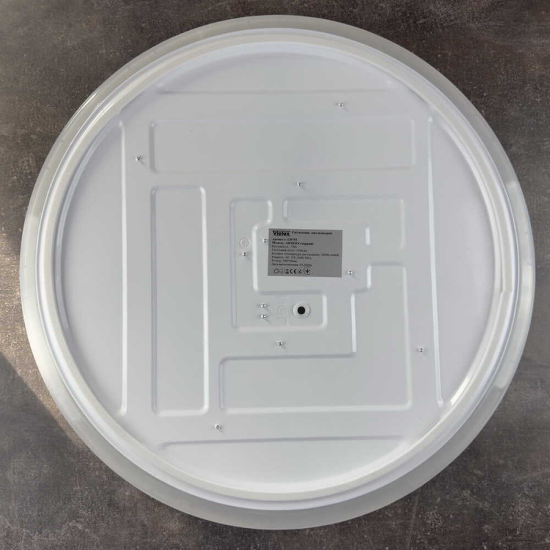 Светодиодный Smart светильник ARTEON VIOLUX 72W 3000-6000K IP20 круг черный ( 220755 )