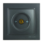 Розетка Nilson Thor антрацит TV конечная ( 27161029 )