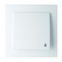 Кнопка звонка Nilson Touran белый (24111012)