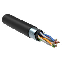 Витая пара наружн экр ЗЗКМ cat6 F/UTP 4х2х23AWG 0,54мм 500м 78467/70910141