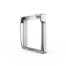 Крышка для розетки LIVOLO IP44 – защита от влаги и брызг, серая (VL-XW001-2I)