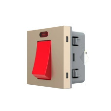 Майстер-вимикач LIVOLO, золотий, 20А 230В, модуль без рамки (VL-FCMKV20A-2AP)