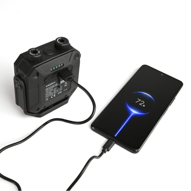 Портативний багатофункціональний ліхтарик VIDEX VLF-M048 1500Lm 5000K