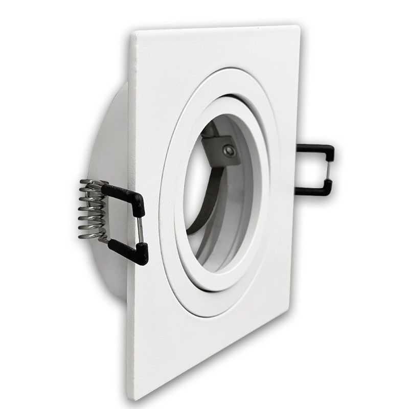 Светильник точечный BIOM SP-03S-W-AL врезной для лампы MR16 белый