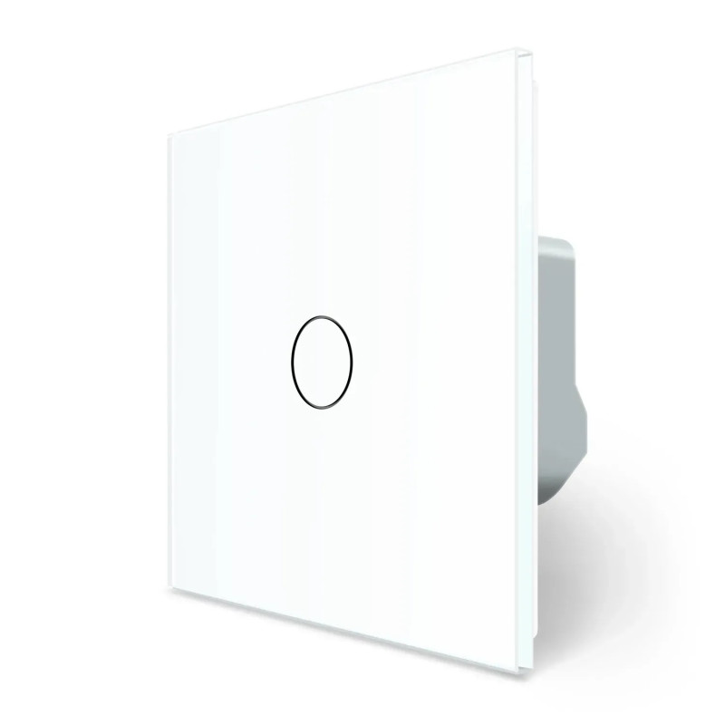 Комплект дистанционного управления котлом LIVOLO белый, матовая стеклянная рамка