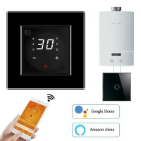 Комплект дистанционного управления котлом LIVOLO черное стекло (VL-C7FCEZ-701Z-2BP)