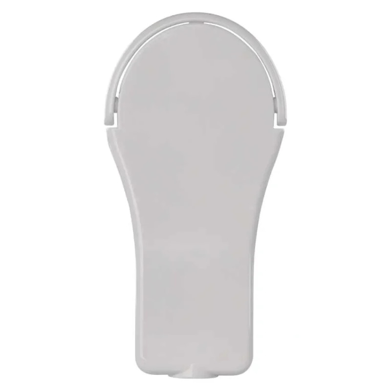 Вилка електрична плоска кутова біла 16A 250V GTV (AE-VA1UNI-00) 