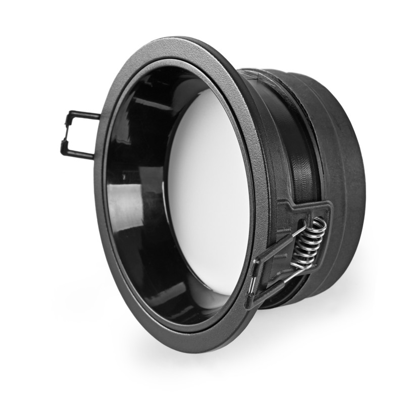 Светильник VIDEX под лампу GX53 врезной Черный (VL-SPF28R-B)