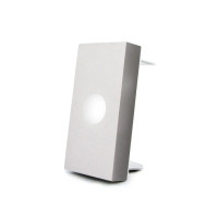 Кабельний вивід LIVOLO сірий, модуль 22.5×45 мм, для прихованої проводки, модуль 0.5 поста (VL-FCM-1