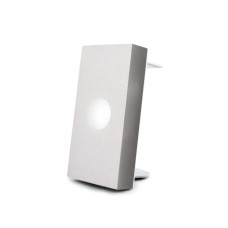 Кабельный вывод LIVOLO серый, модуль 22.5×45 мм, для скрытой проводки, модуль 0.5 поста (VL-FCM-1