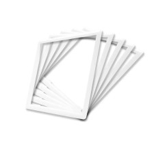 Декоративный ободок для розетки LIVOLO белый 5 шт (DF10-11)