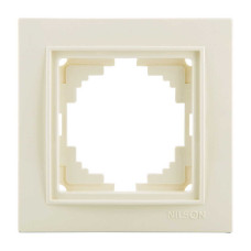 Рамка Nilson Thor кремовая 1-я ( 27120091 )