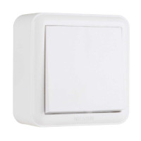 Выключатель Nilson Unique белый 1кл (28111001)